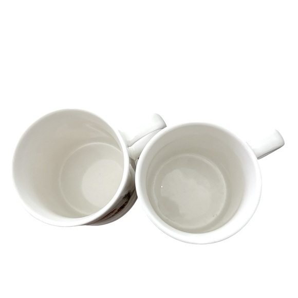 Target Mr and Mrs Lumberjack Clause Ceramic Coffee Tea Christmas Mugs Set of 2 - Picture 4 of 7